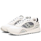 Saucony Men's Shadow 6000 Sneakers in White/Dark Grey