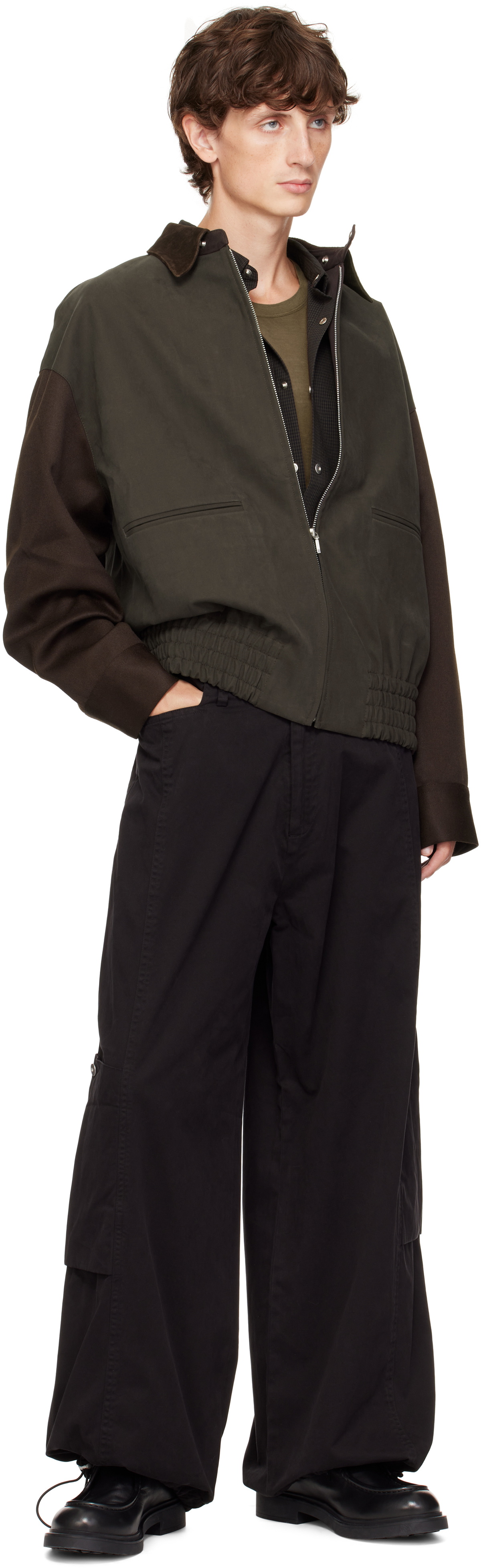 ジャケット・アウター Omar afridi Noto blouson Omar Afridi Brushed Double Twill Noto Blouson - Multi | Garmentory