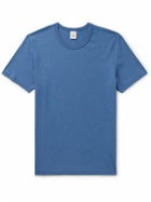 Reigning Champ - Logo-Appliquéd Cotton-Jersey T-Shirt - Blue