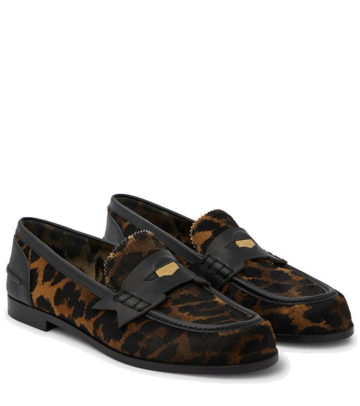 Photo: Christian Louboutin Penny Donna leopard-print loafers