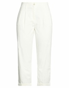 Manila Grace Womens Pants Ivory