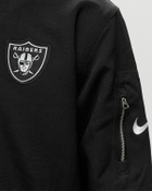 Nike Nfl Las Vegas Raiders Nike Coach Bomber Jacket Black Bomber Jackets/College Jackets