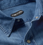 TOM FORD - Denim Shirt - Blue