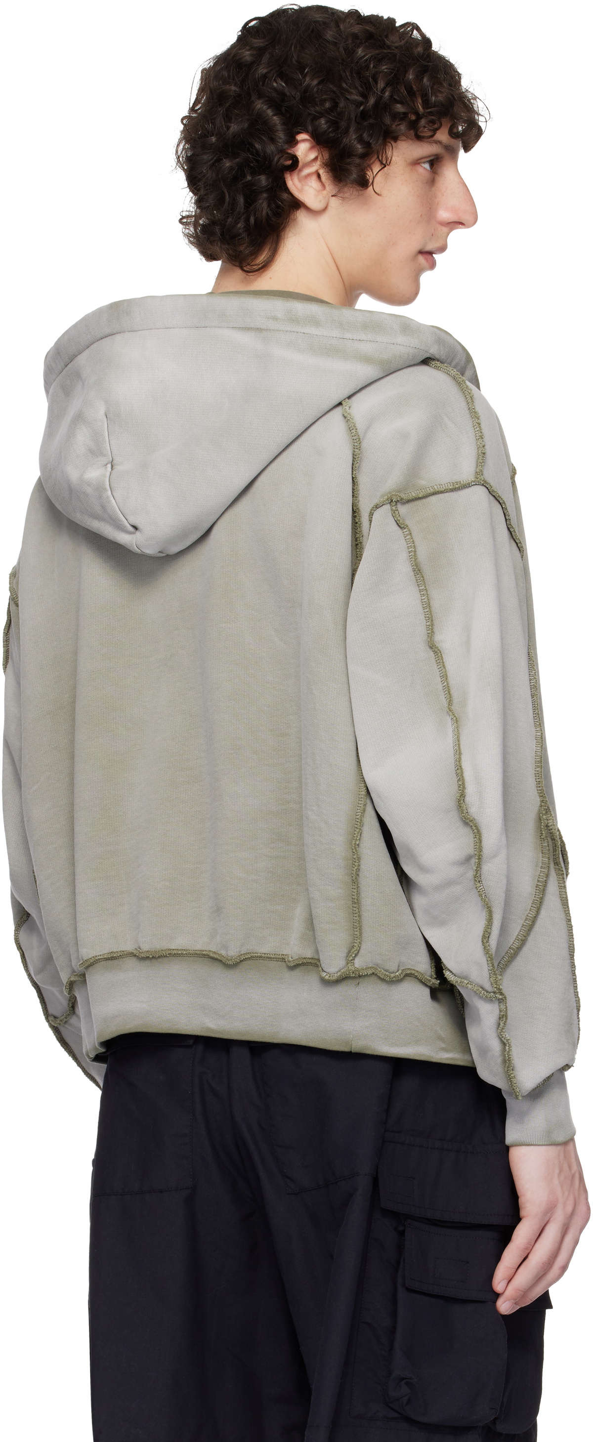 ABRA Gray Surf Hoodie