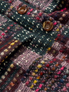 Séfr - Gote Striped Wool-Blend Cardigan - Multi