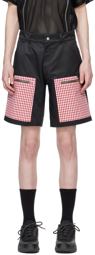 Photo: Olly Shinder Black Gingham Shorts