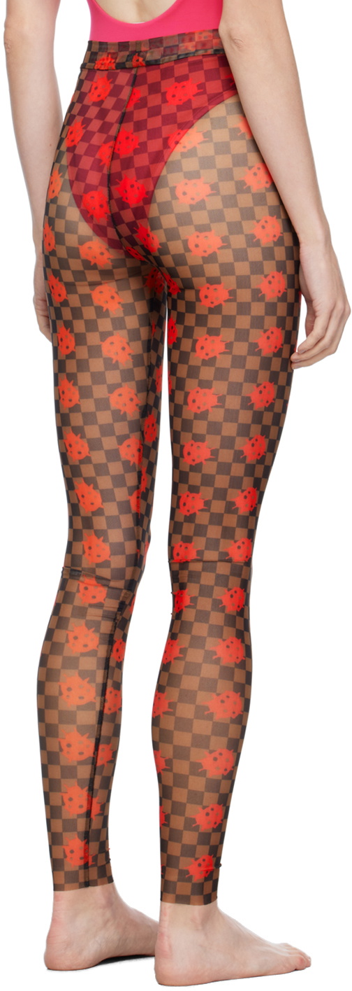 SSENSE Exclusive Multicolor Printed Tights