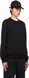 Dolce & Gabbana Black Branded Sweatshirt