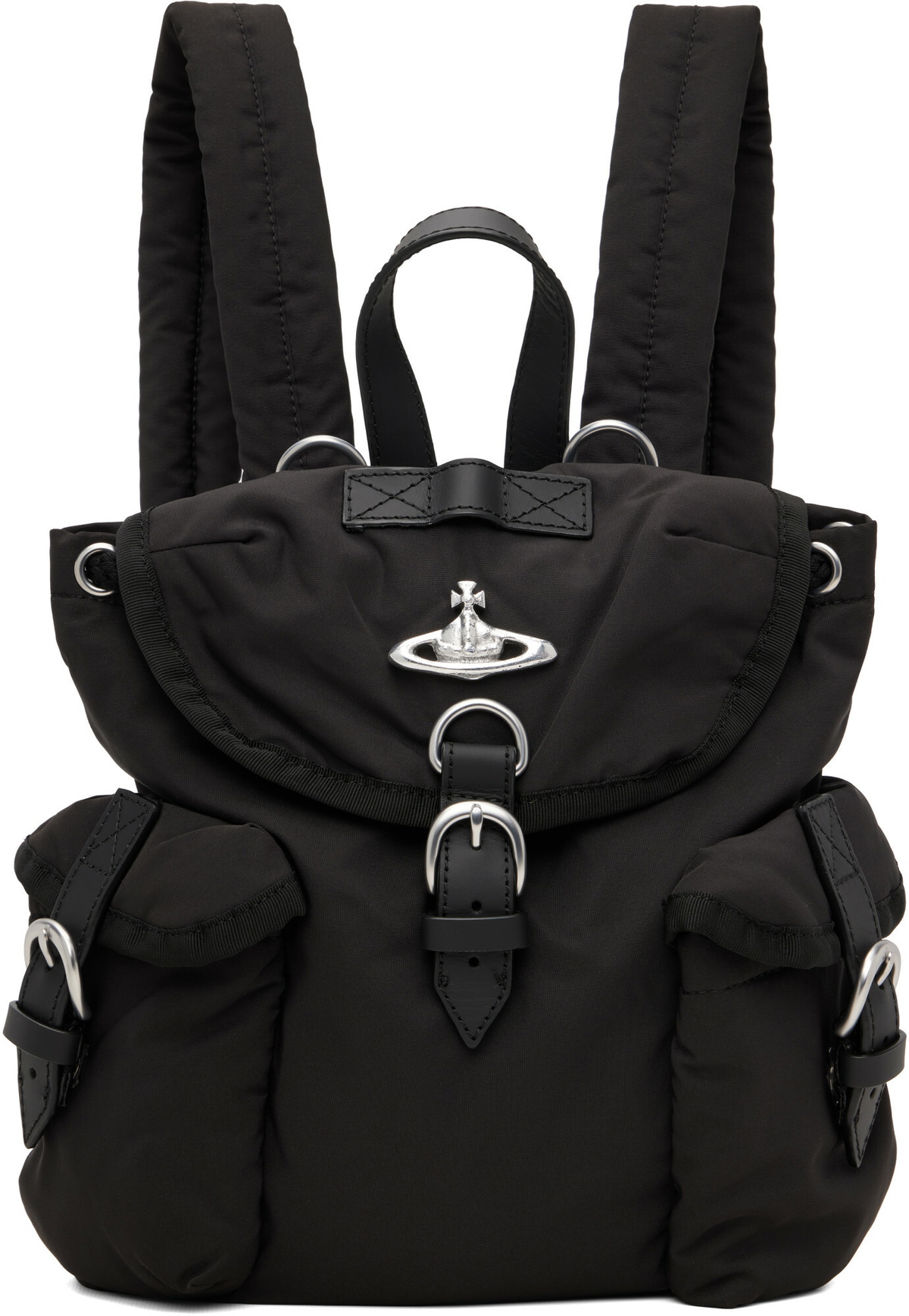 Vivienne Westwood Black Highland Small Backpack