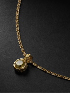 Healers Fine Jewelry - 18-Karat Gold Tourmaline Necklace