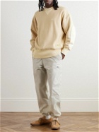 Abc. 123. - Logo-Appliquéd Cotton-Jersey Sweatshirt - Neutrals