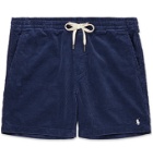 Polo Ralph Lauren - Prepster Cotton-Corduroy Drawstring Shorts - Blue