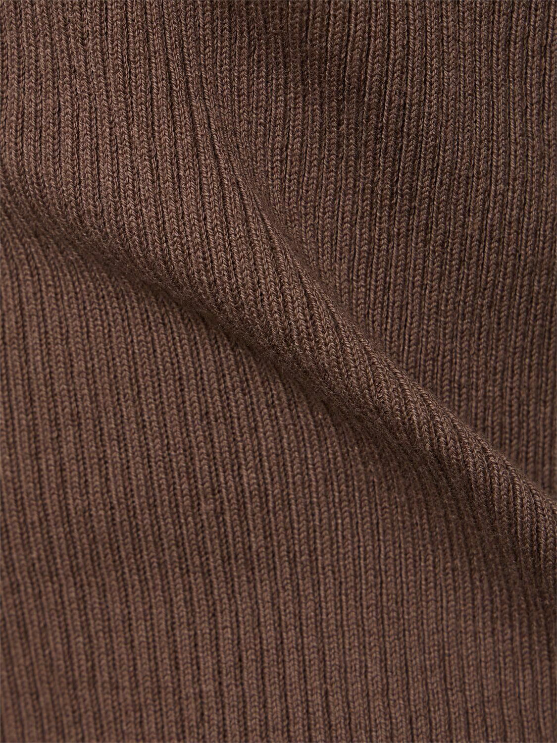 DESIGNERS REMIX Taliana Ribbed Cotton Blend Shirt