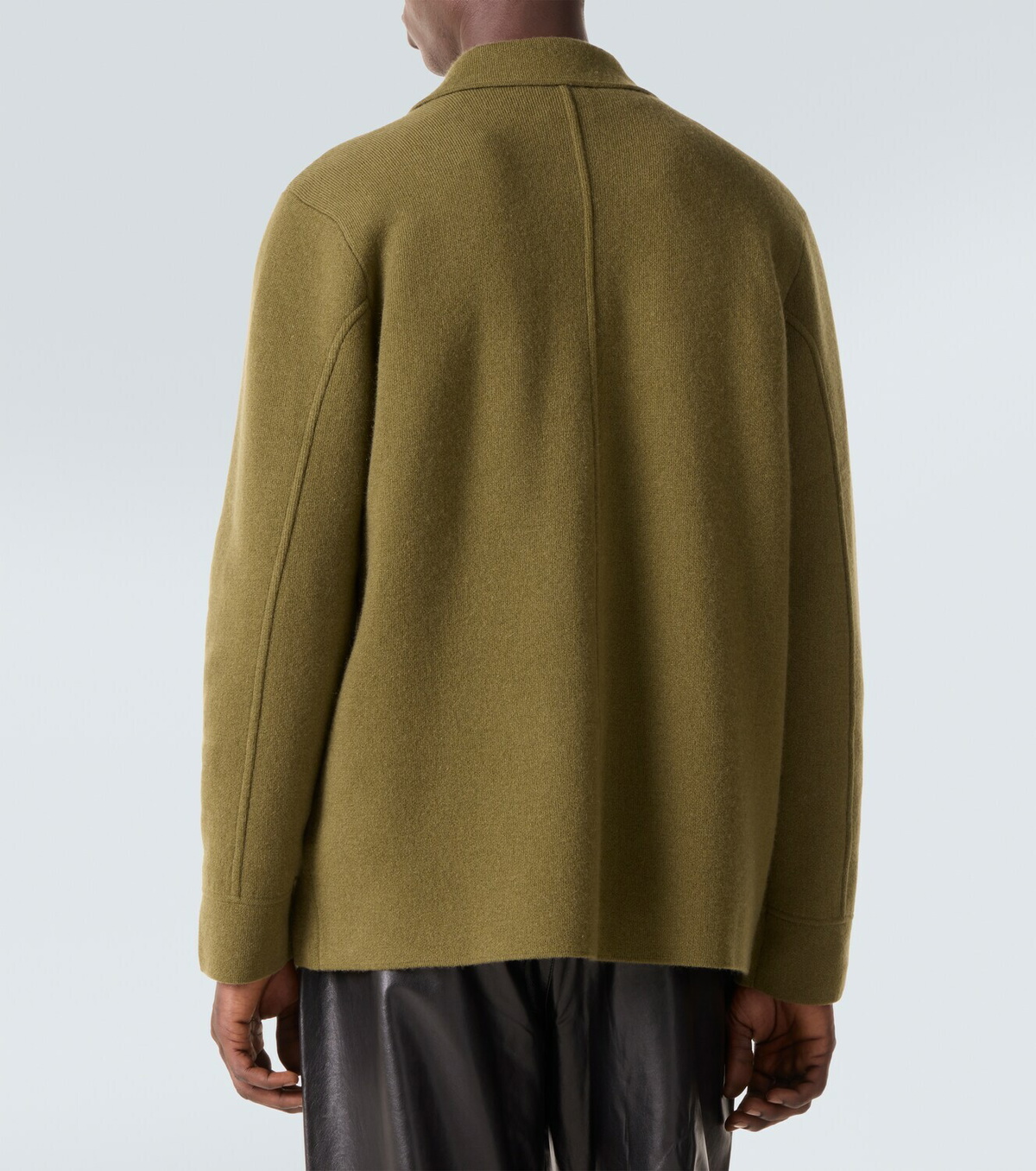 Allude Wool and cashmere overshirt