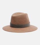 Brunello Cucinelli Straw fedora hat