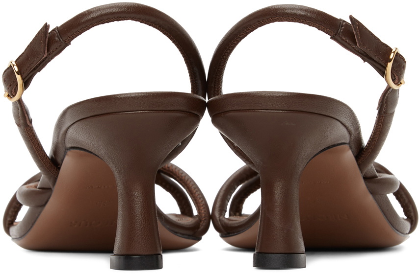 NEOUS Brown Tiaki 55 Heeled Sandals