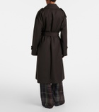 The Frankie Shop Dursley belted double-breasted trench coat