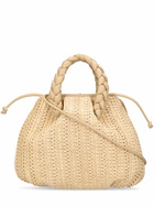 HEREU Medium Bombon Raffia Top Handle Bag