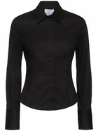 BETTTER Cascade Cotton Blend Poplin Fitted Shirt
