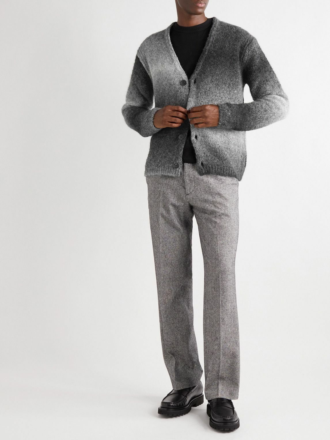 Manteau Paul Smith En Laine Alpaga - Taille 2XL, Gris - Occasion Très Bon état - Vintage Chic