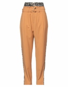 Manila Grace Womens Pants Camel