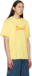 Dime Yellow Classic Cat T-Shirt