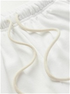 RRR123 - Tapered Logo-Print Cotton-Jersey Sweatpants - White