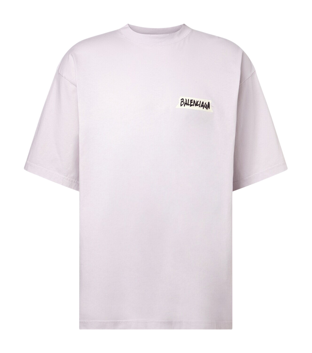 Balenciaga x Adidas Oversized T-Shirt in White/Black Balenciaga