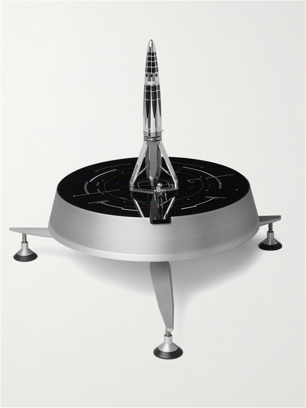 Photo: Caran d'Ache - MB&F Astrograph Limited Edition Rhodium-Plated Fountain Pen - Silver