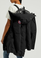 Canada Goose Rossclair Hooded Arctic-tech Parka, Black, Parka, Coat