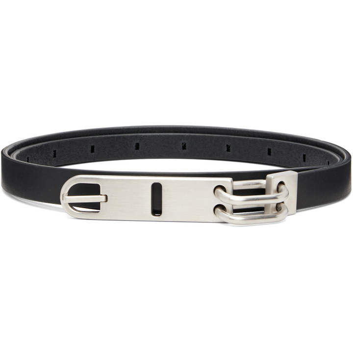 Photo: Rick Owens Black Tower Tongue Belt