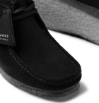 Clarks Originals - Wallabee Suede Desert Boots - Black