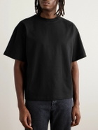 Séfr - Atelier Cotton-Jersey T-Shirt - Black
