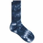 Patta Men's Batik Sport Sock in Estate Blue