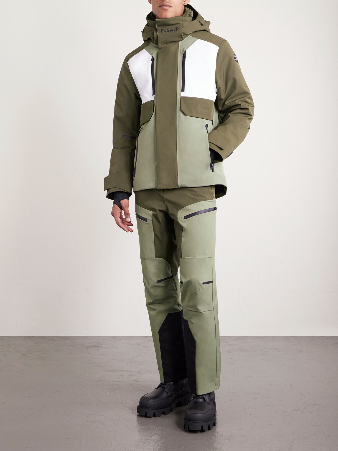 Fusalp - John Padded Hooded Ski Jacket - Green