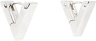 Bottega Veneta Silver Rivet Earrings
