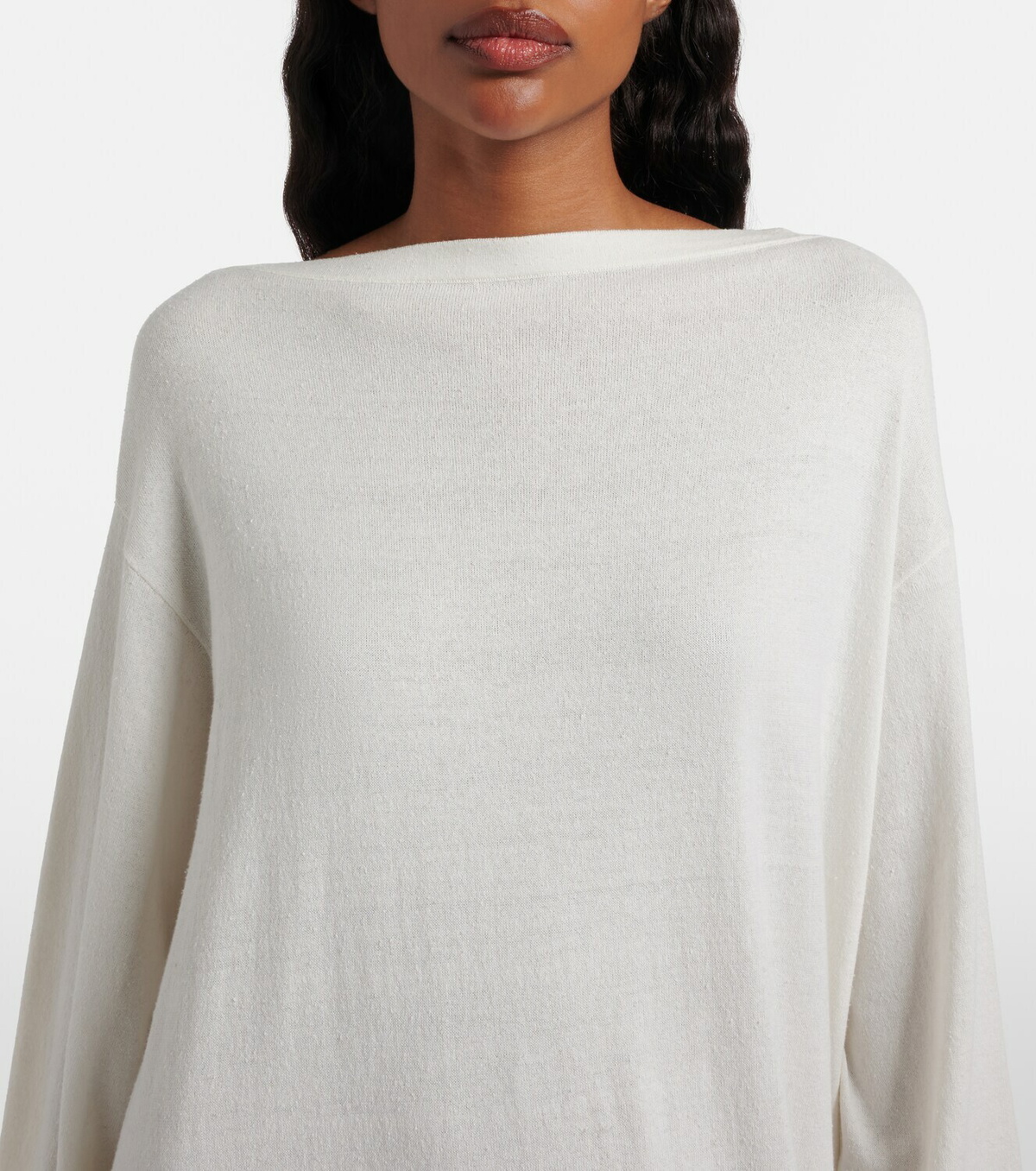 The Row Odet cotton and silk jersey maxi dress