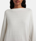 The Row Odet cotton and silk jersey maxi dress