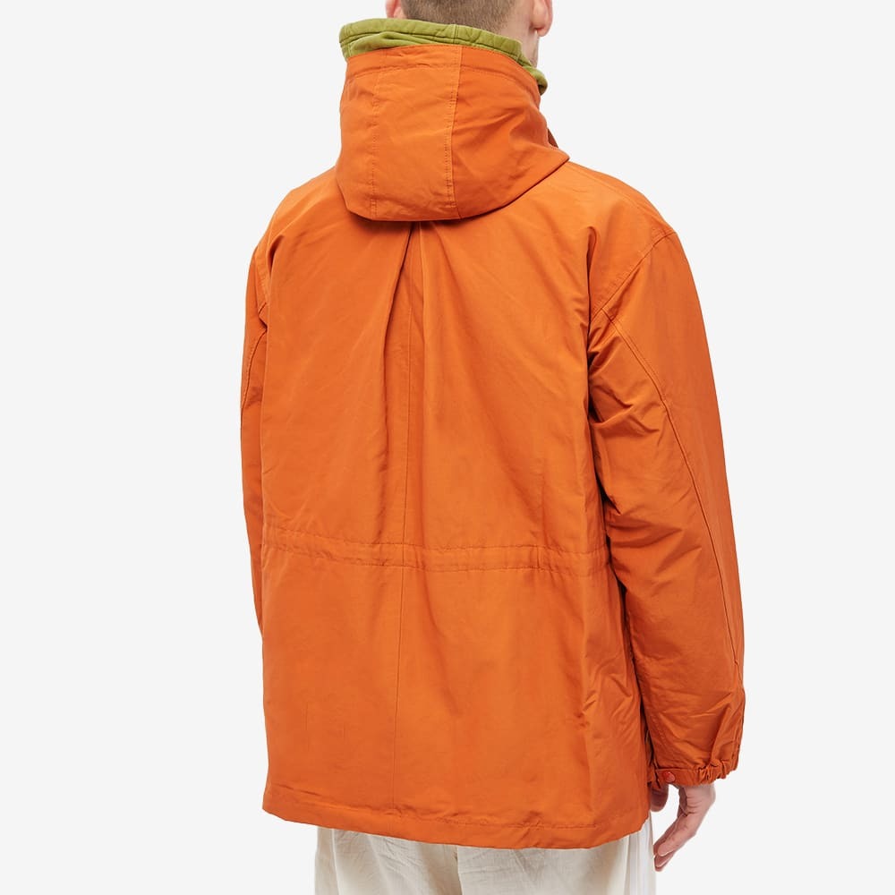 Pilgrim Surf + Supply Men's Orson Mountain Parka Jacket in Burnt Orange