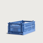 HAY Small Recycled Colour Crate in Electric Blue