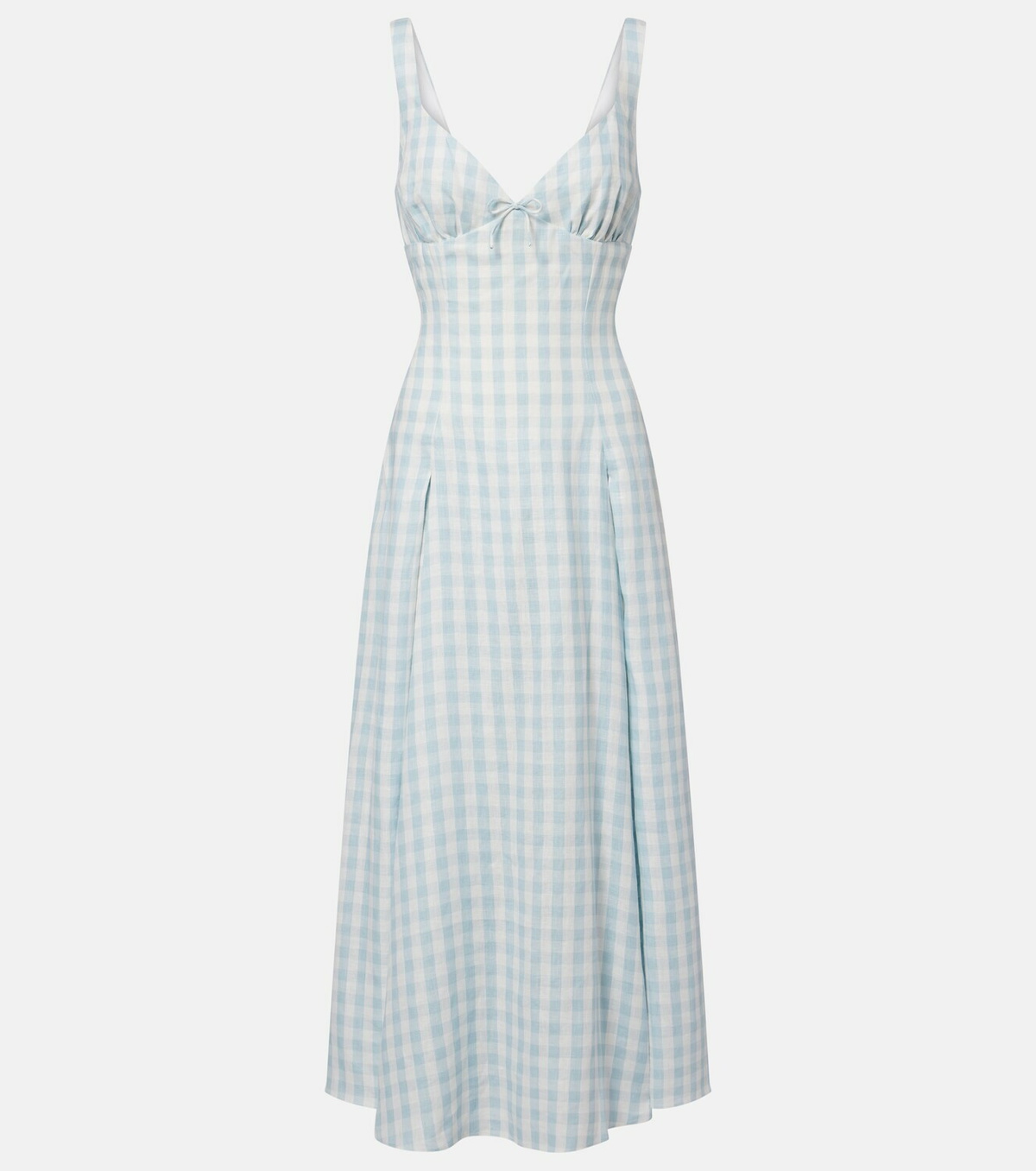 Faithfull Adalee gingham midi dress