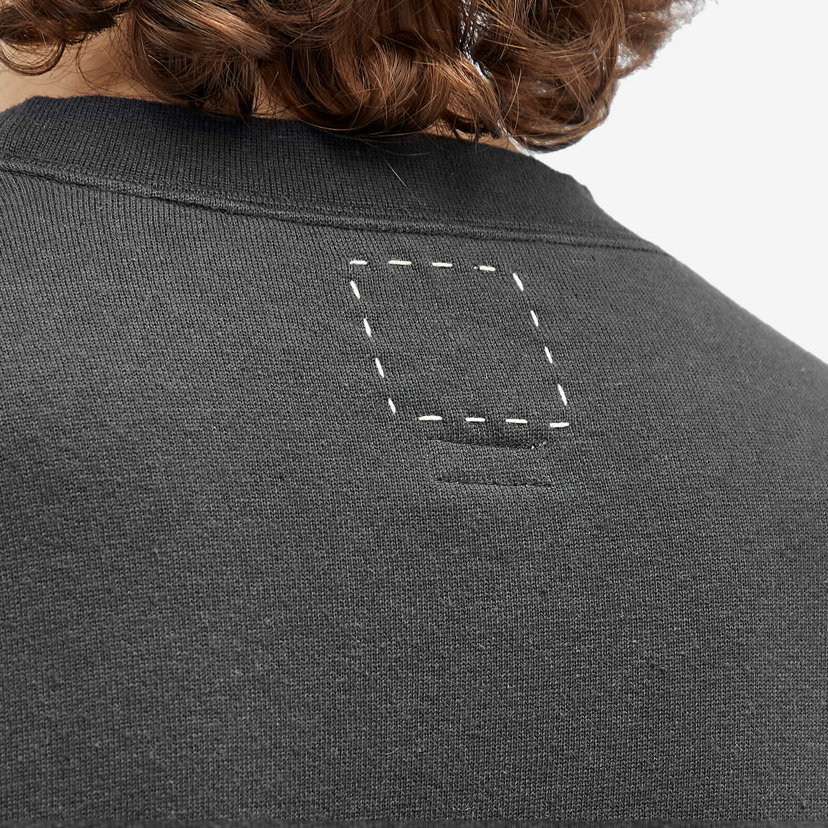 Visvim Men's Court Sweatshirt in Black