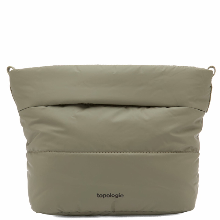 Photo: Topologie Besace Sling Bag in Moss Puffer 