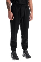 MAISON KITSUNE fox head jogging pants Black