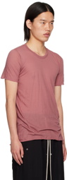 Rick Owens Pink Porterville Basic T-Shirt
