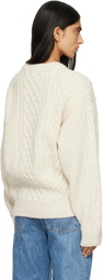 Nothing Written Off-White Petico Cable Knit Sweater