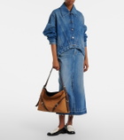 Givenchy Voyou Medium suede shoulder bag
