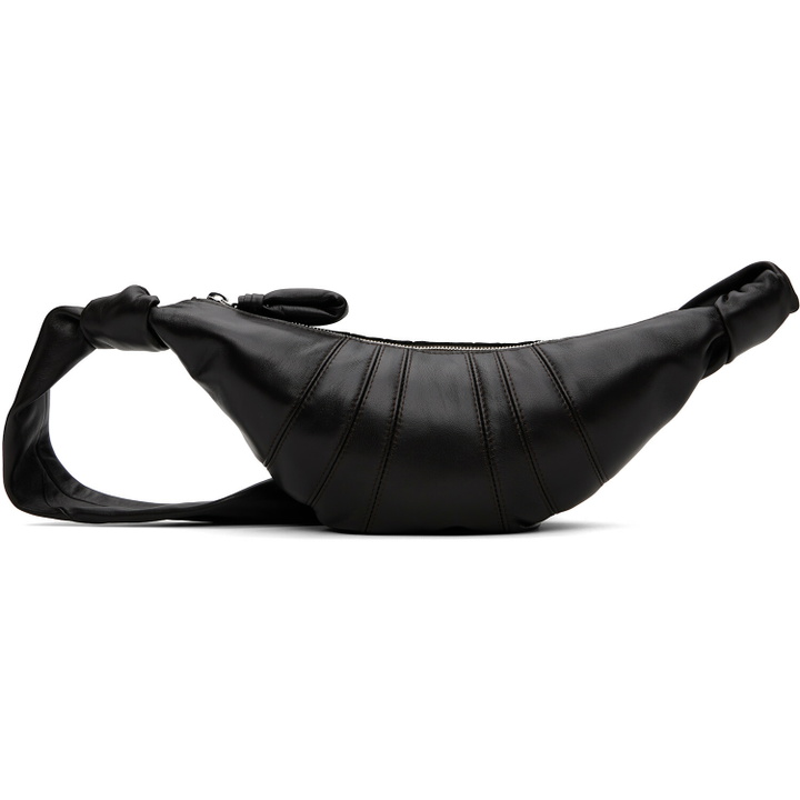Photo: LEMAIRE Brown Small Croissant Leather Bag