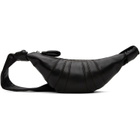 LEMAIRE Brown Small Croissant Leather Bag