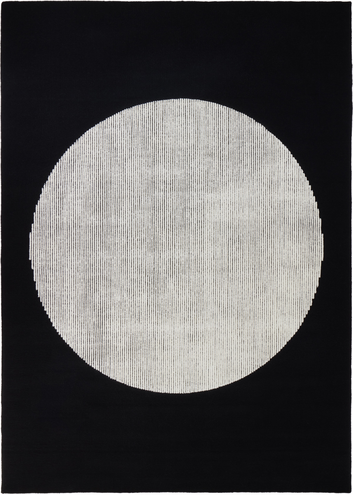 Tom Dixon Black Disc Rug